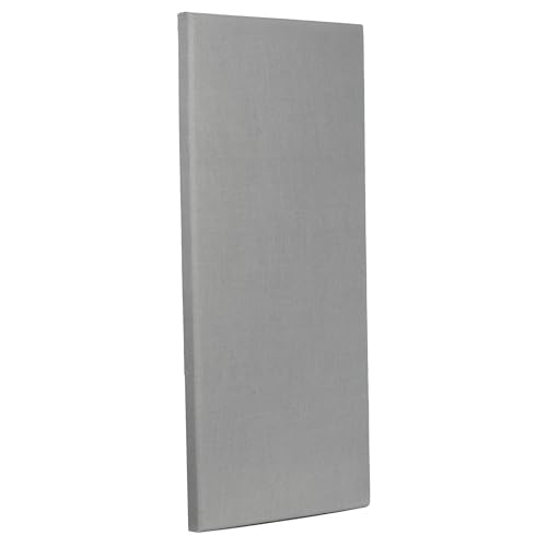 ATS Acoustic Panel 24x48x2 Inches, Beveled Edge (Fog) - color: Fog