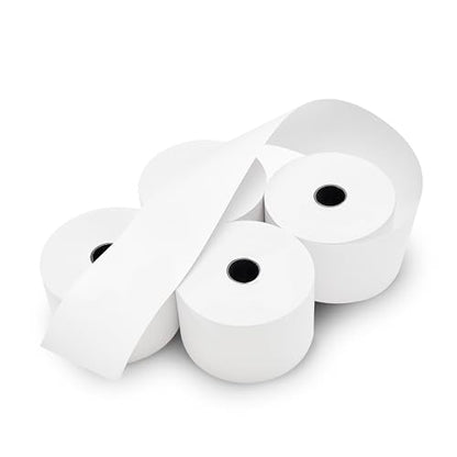 100 ROLLS SHARP ER A-320 330 4100 460 470 44mm 1.75 CASH REGISTER TAPE PAPER ROLL - size: 1-3/4" x 150\' 1-Ply Bond