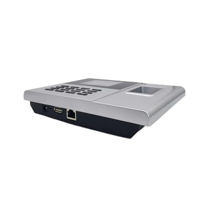 WiFi Option Fingerprint Time And Attendance Machine System Card Employee Electronic Time Clocks For Employees Small Business Management System For Offices, Factories, Hotels, Schools and More(With Bat - size: With Battery