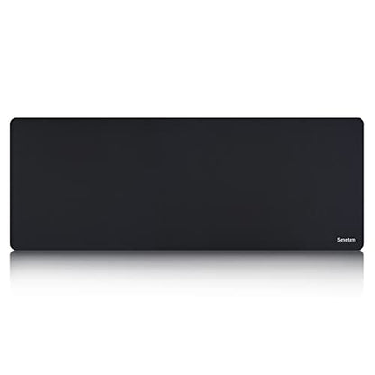Senetem XXL Mouse Pad 31.5x15.7 in, Large Gaming Desk Mat, Black Non-Slip - size: 31.5L x 15.7W inches