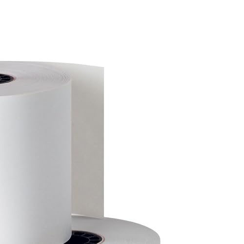Staples Adding Machine, Register, and Calculator Rolls 2 1/4" x 130' 1-Ply, 12/Pack