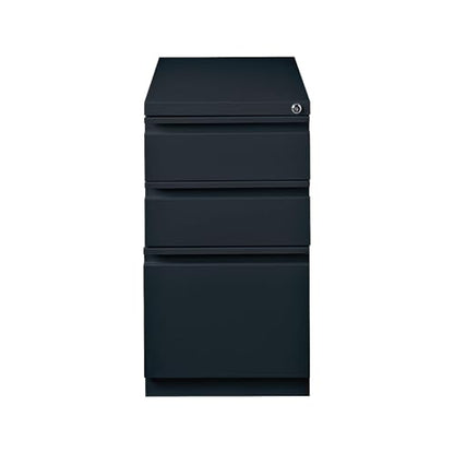 Staples 3-Drawer Vertical File Cabinet, Letter Size Documents, Lockable & Mobile, 23" D x 15" W x 27.75" H, Black - color: Black, size: 1 Pack, style: 23'' Depth