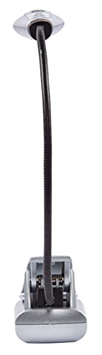 LIGHT IT! By Fulcrum, 20010-301 MultiFlex LED Reading Light, Silver, Single Pack