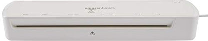 Amazon Basics 12-Inch Thermal Laminator Machine, Easy to Use for Home Office or School, White - size: 12-Inch