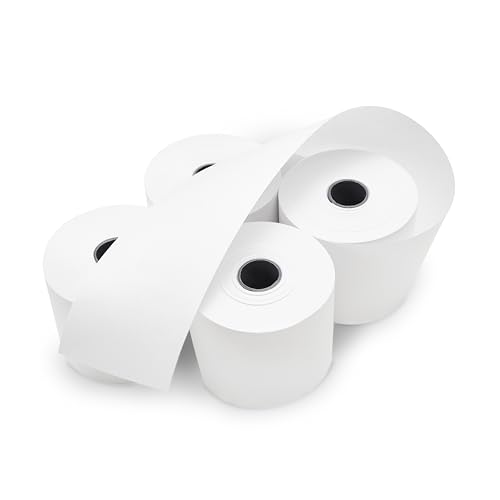 Paper Rolls One-Ply Adding Machine/Calculator 2-1/4" x 150 ft White 100/Ctn - size: 2-1/4" x 145\' 1-Ply Bond
