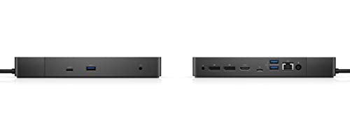 Dell WD19 130W Docking Station (with 90W Power Delivery) USB-C, HDMI, Dual DisplayPort, black
