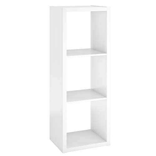 ClosetMaid Decorative Open Back 3-Cube Storage Organizer, White - color: White, size: 3-Cube