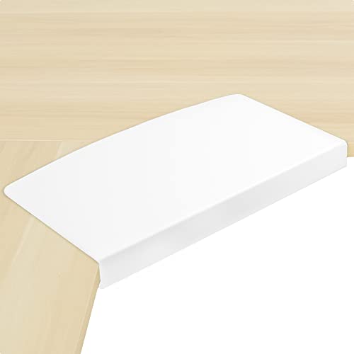 VIVO White 17 in Corner Desk Connector Platform, DESK-AC07SW - color: White