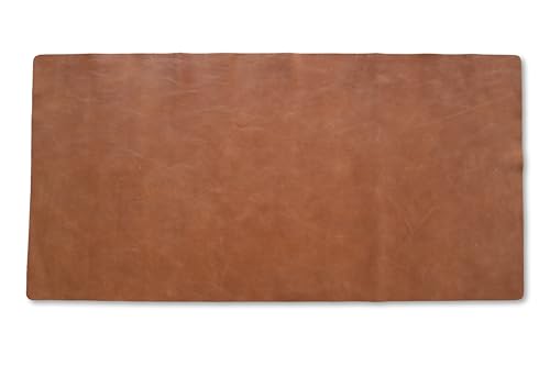Genuine Leather Desk Pad, Office Desk Mat, Large Desk Blotter, Desk Protector, and Mouse Pad – 31.5" x 15.75" (1.8-2.0 mm) Tan, Waterproof, Premium Quality for Desk Surface Protection and Comfort - color: Tan