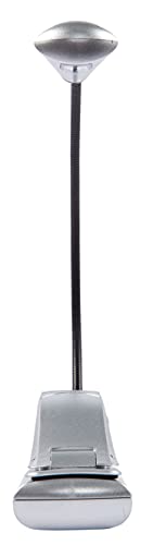 LIGHT IT! By Fulcrum, 20010-301 MultiFlex LED Reading Light, Silver, Single Pack