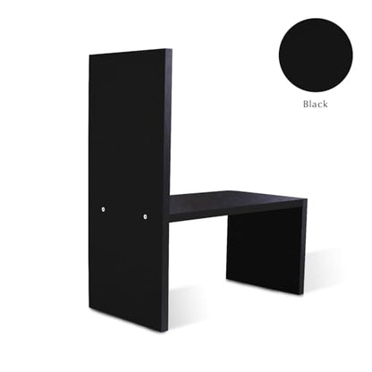 Jerry & Maggie Adjustable Rotatable Wood Desktop Display Shelf Black - color: Black