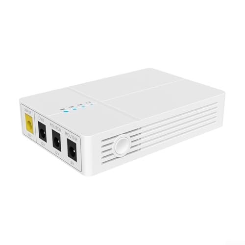 Uninterruptible Power Supply for Router Modem 12V 9V Output 7800MAh 6 Hours Runtime UPS Backup Power Source Compatible with All Router Brands