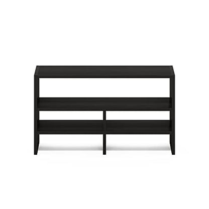 Furinno Hermite Desk Top Organizing Shelf Bookcase, Espresso - color: Espresso, size: 16.4-Inch