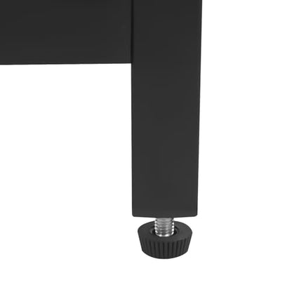 Corner Desk Triangle, Triangle Corner Desk with Outlet, Computer Table with Storage Shelf, Black, Space Saving, for Home Office, Dorm, Small Spaces
