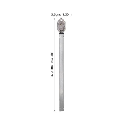 2pcs Manual Desk Lift Support Rod, Hand Crank Desk Extension Shaft, Height Adjustable Table Lift Rod for DIY Office Table Frame
