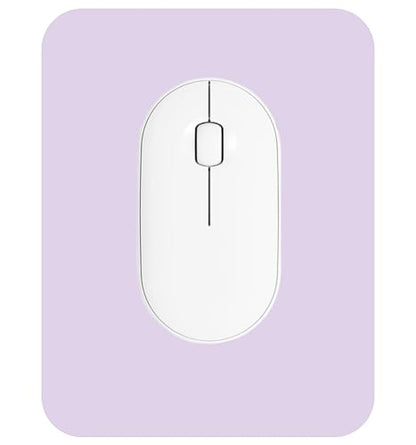 Small Mouse Pad 6 x 8 Inch, Horizontal and Vertical Flexible use. Great for Traveling, Wireless laptops, Keyboard Trays, Offices, etc. (Purple) - color: purple
