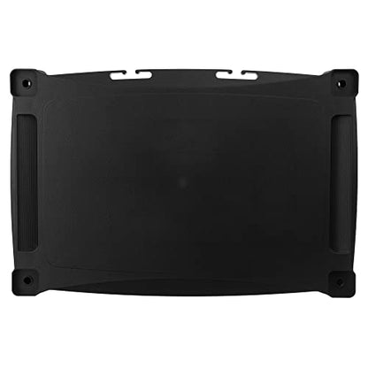 Kantek Wide Deluxe Two-Level Monitor Stand With Drawer, 20" X 13.25" X 3" To 6.5", Black, Supports 50 Lbs - style: Wide Single Level with Drawer