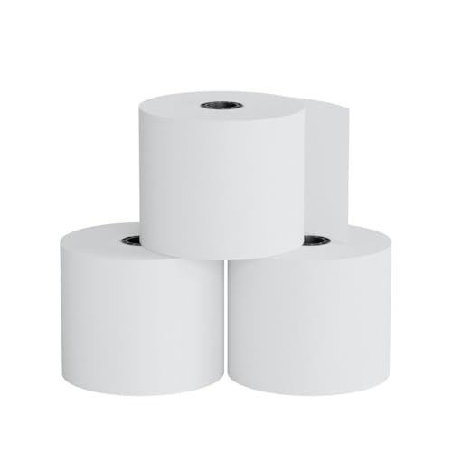 Upgrade Office Supply Adding Machine Tape, 2 1/4 x 150 ft, 3 Pack, Made in USA
