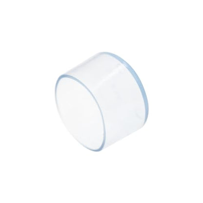 Round Chair Leg Caps,PVC Furniture Feet Covers,TTZEZE Transparent Round Floor Protectors,Clear Table Feet Covers Preventing Plastic Chair Leg Covers Scratches and Noise 50mm/1.97'', 12 - size: 1.97 inches