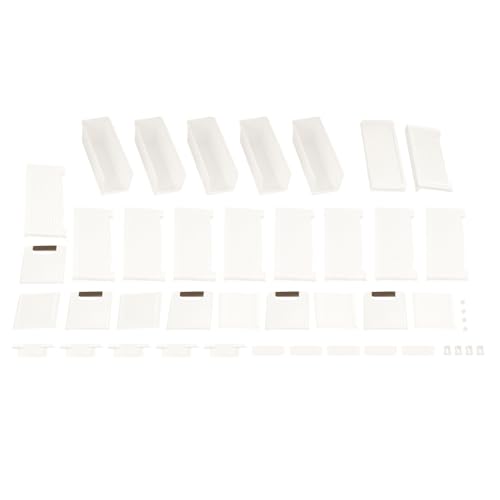 5 Drawer Narrow Storage Cabinet, 5 Tiers Slim Bathroom Storage Cabinet, 16.5" L X 7.5" W X 35.8" H Slim Rolling Cart for Living Room, Kitchen, Bathroom, Office - size: 5 Tiers
