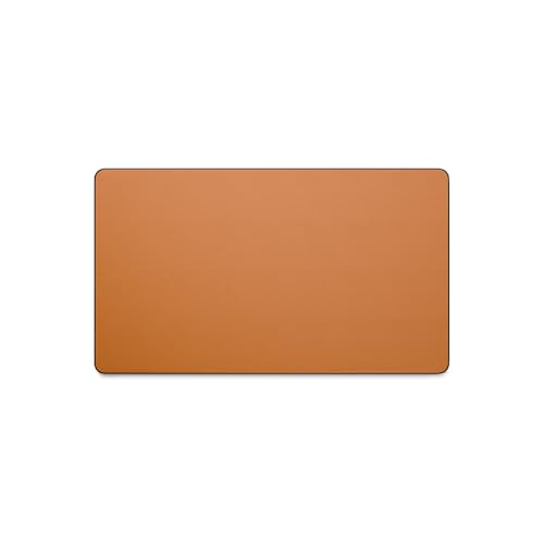 Jotsome Leather Desk Pad Mat, 24" x 14", Tan | Non-Slip Desk Blotter Pad - Desk Protector for Office, Home, Laptop and Desktop - color: Tan, size: 24" x 14"
