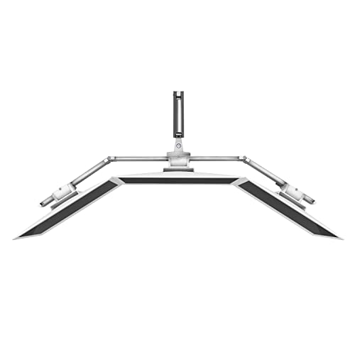 Ergotron HX Triple Monitor Bow Kit Fits up to 24" (2.7-13.8kg) - color: Polished Aluminum