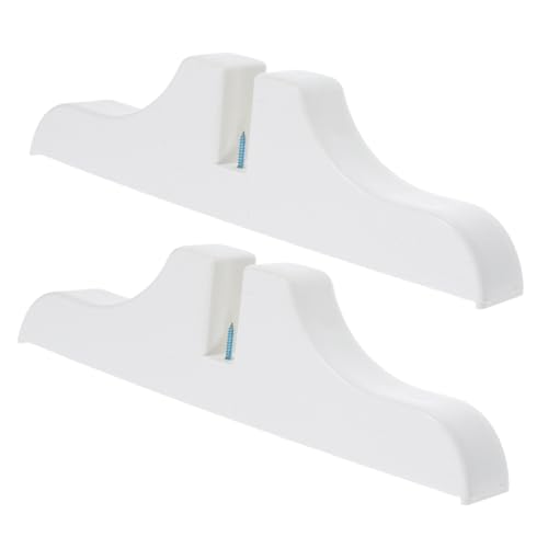 DOITOOL 2pcs Privacy Screen Holders Removable Base for Room Dividers Plastic Easy to Move Home Decor Accessory