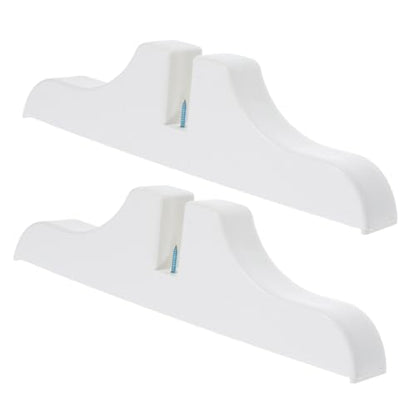 DOITOOL 2pcs Privacy Screen Holders Removable Base for Room Dividers Plastic Easy to Move Home Decor Accessory
