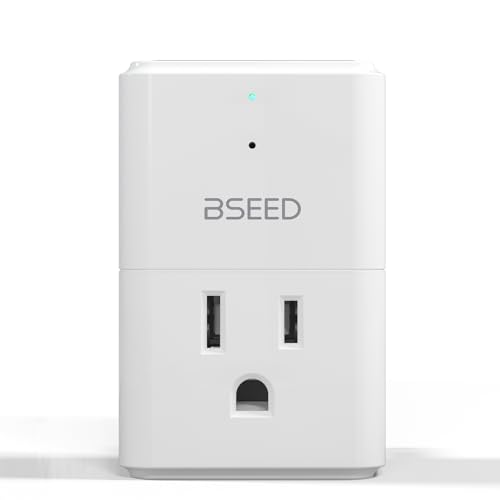[ETL Listed] BSEED Single Outlet Surge 1836 Joules, Small Surge Protector with Light Indicator, Mini Surge Protector 15A 1875W for Refrigerators, PC, TV, Xbox, PS5 and Ohter Home Appliances - color: 1-Pack