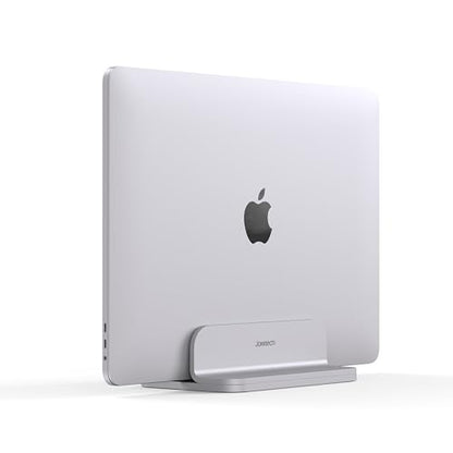 Aluminum Laptop Stand, Sturdy and Adjustable, Compatible with Apple MacBook Pro/Air, Mac Mini, iPad Pro, Silver - color: Silver