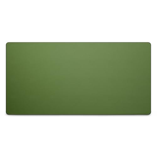 Jotsome Leather Desk Pad Mat, 34" x 17", Forest Green | Non-Slip Desk Blotter Pad - Desk Protector for Office, Home, Laptop and Desktop - color: Forest Green, size: 34" x 17"