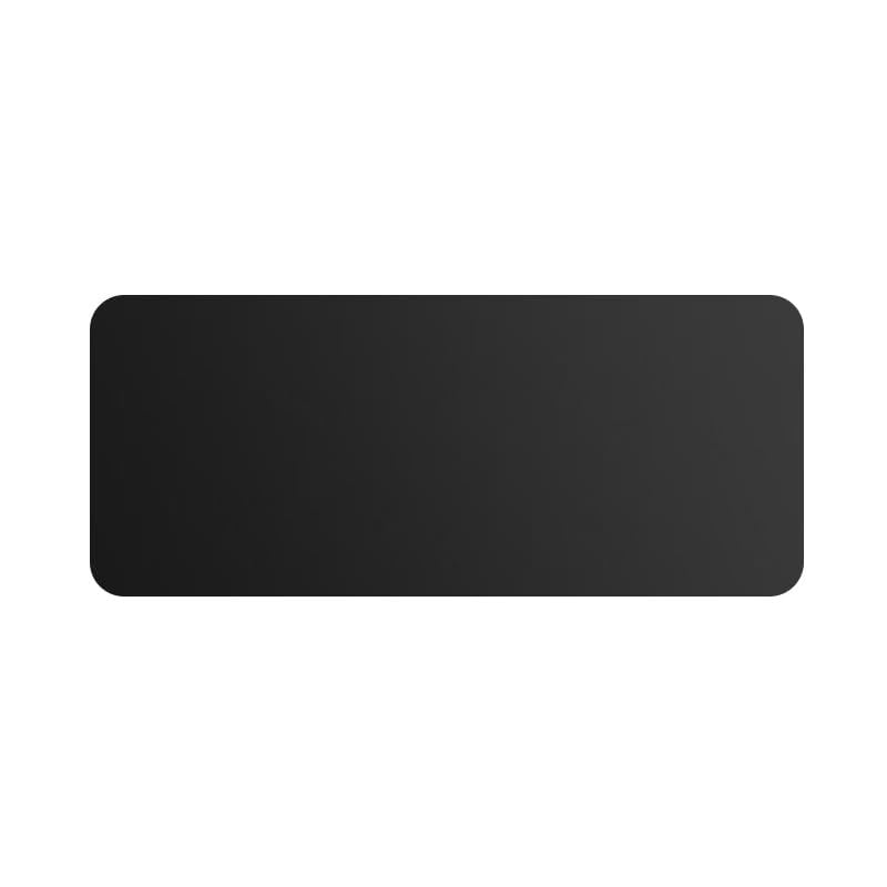 Large Desk Pad Waterproof Protector with Stitched Edges - 70x30cm (27.6x11.8in) - Large Mouse Pad, Office Desk Mat, Non-Slip Desk Blotter Laptop Desk Pad for Home and Office- Pure Color Rubber