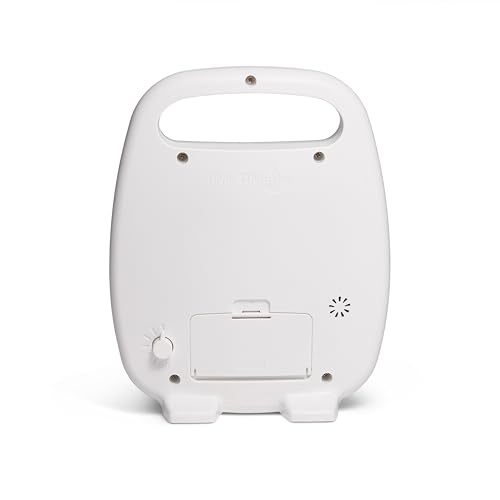 TIME TIMER PLUS 120 Minute Desk Visual Timer Countdown Timer with Portable Handle for Classroom, Office, Homeschooling, Study Tool, with Silent Operation (White) - style: 120 Minutes