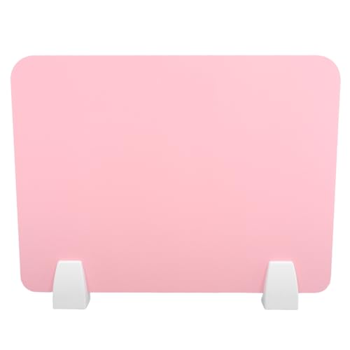 COHEALI 1set Desk Shield Divider Board for Classroom Privacy Self-Standing Sneeze Guard Student Study Barrier Easy to Clean