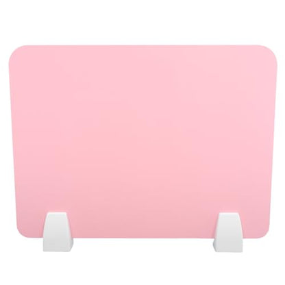 COHEALI 1set Desk Shield Divider Board for Classroom Privacy Self-Standing Sneeze Guard Student Study Barrier Easy to Clean