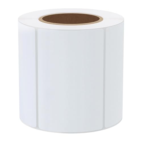 Hybsk 3x2 inch Direct Thermal Labels for Barcodes, Address, Compatible with Rollo Label Printer & Zebra Desktop Printers (3"x2",White) - color: 1 Roll White, size: 3"x2"