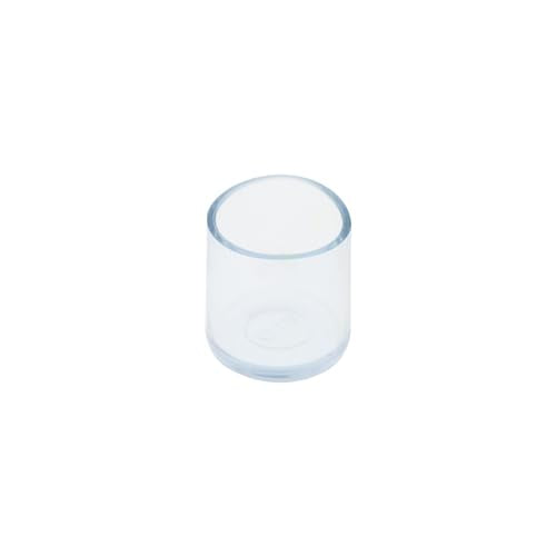 Round Chair Leg Caps,PVC Furniture Feet Covers,TTZEZE Transparent Round Floor Protectors,Clear Table Feet Covers Preventing Plastic Chair Leg Covers Scratches and Noise 19mm/0.75'', 12 - size: 0.75 inches