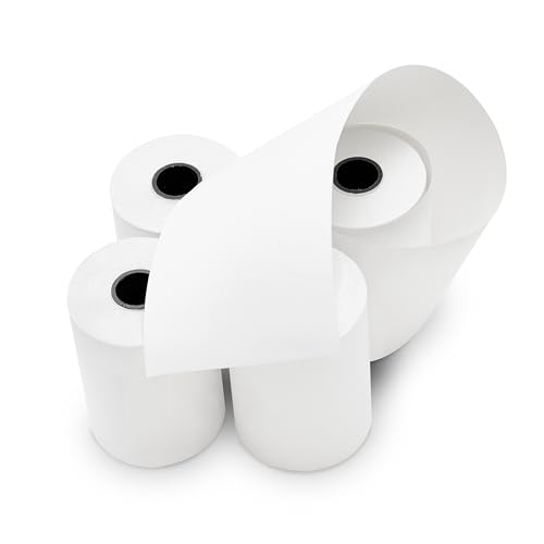 (50 Rolls) 2 1/4 x 85' First Data FD130 FD50 FD400 FD55 FD100Ti Thermal Paper - size: 2-1/4" x 85' Thermal