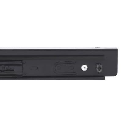 Under Desk Drawer, Sliding Pull-Out Keyboard Tray Organizer for Standing Desks，Pull-out Drawer for Mouse, Books, iPad, Office Supplies (Black)