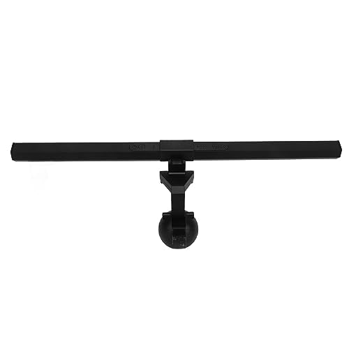 Monitor Light Bar Touch Control 3 Light Modes Dimmable USB Powered LED Computer Monitor Screen Lamp for Office Home with Adjustable Clamp Base and Asymmetric Optics