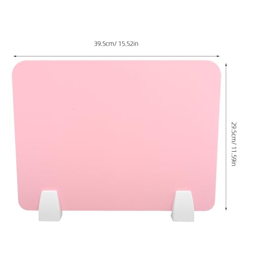 COHEALI 1set Desk Shield Divider Board for Classroom Privacy Self-Standing Sneeze Guard Student Study Barrier Easy to Clean