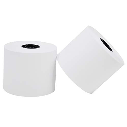 2 1/4 in x 150 ft Calculator Paper Rolls (500 Rolls – 55 GSM) 2.25" x 150' Adding Machine Tape 1-Ply Bond Receipt Paper for El-1750 1801 P23 XE A155 A152 A150 A130 ERC 340 380 322 ER 250 220