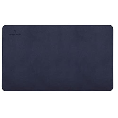 Gallaway Leather Desk Mat - Office Writing Desk Pad, Medium 24" x 14" Navy Blue, Gift Ready Elegant Computer Desk Cover Protector - color: Navy Blue, size: Medium