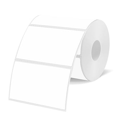 2x3 Inch White Thermal Labels, 200 Blank Stickers for Price, Barcode, Mailing, Name, DIY Custom Logo Design - color: White, size: 2*3 inch