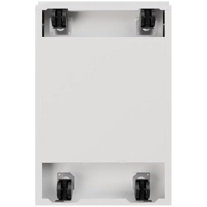 Hirsh Industries 2 Drawer Mobile Pedestal File Finish: Pearl White