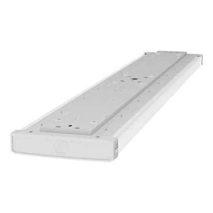 Lithonia Lighting 4' Wraparound LED Shop Light, Adj Brightness, 3-in-1 CCT - size: Medium, style: Flat