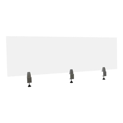 Desk Divider for Students,Modern Frosted Acrylic Clamp-on Desk Partition Desk Privacy Panels,Acrylic Cubicle Desk Dividers,Office Partitions (60x18x2inch) - size: 60x18x2inch