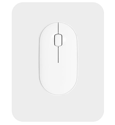 Small Mouse Pad 6 x 8 Inch, Horizontal and Vertical Flexible use. Great for Traveling, Wireless laptops, Keyboard Trays, Offices, etc. (Grey) - color: Grey