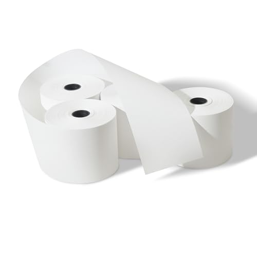 2 1/4" x 150' 1-Ply Bond, 20 Rolls, Compatible with El-1750, 1801, P23, XE, A155, A152, A150, A130, ERC 340, 380, 322, ER 250, 220, CBM200, CBM 510, 520, 530, 531, and More - size: 2-1/4 x 150 One-Ply Bond