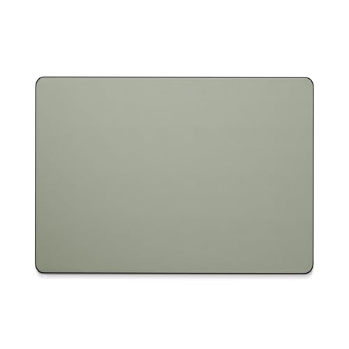 Jotsome Leather Desk Pad Mat, 17" x 12", Sage | Non-Slip Desk Blotter Pad - Desk Protector for Office, Home, Lap Desk, Laptop and Desktop - color: Sage, size: 17" x 12"
